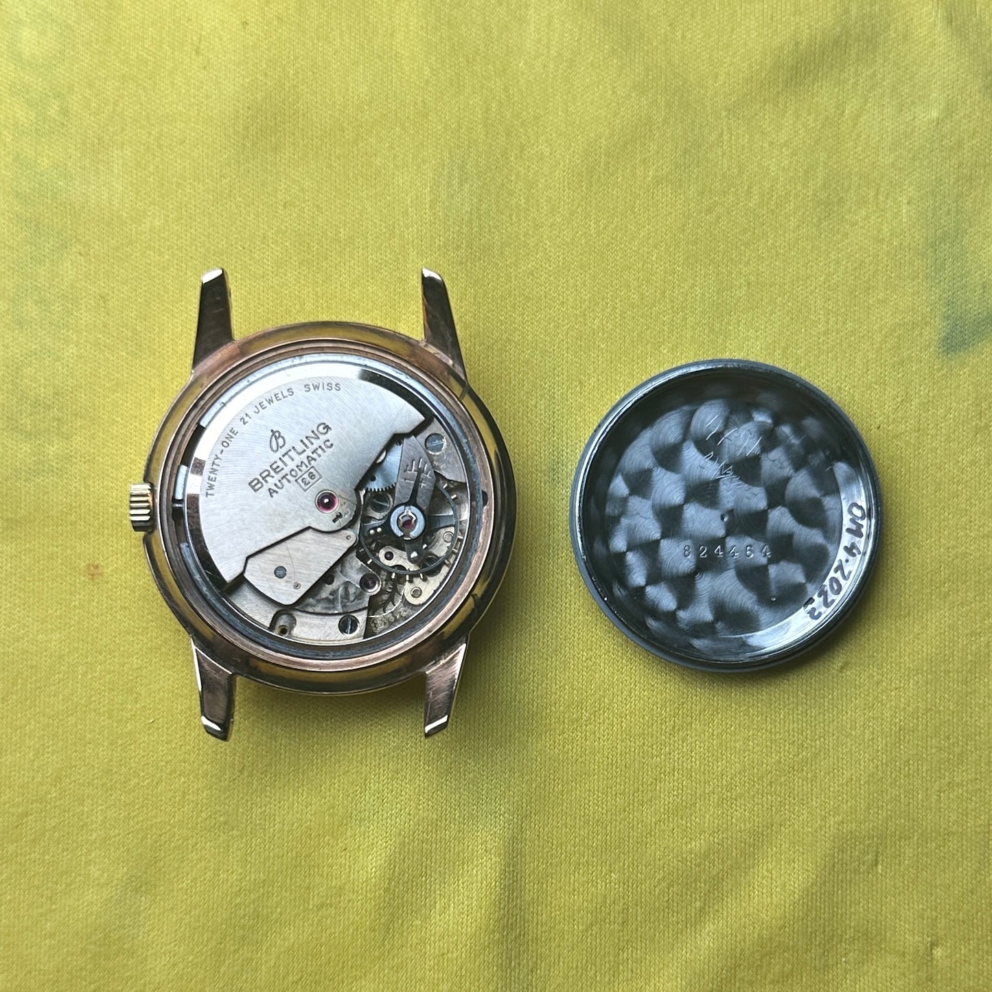 1950s Automatic Unidate Breitling Dress Watch