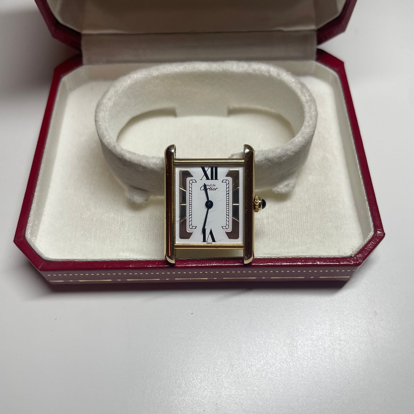 1990s Tri-Colour Must de Cartier Vermeil Tank