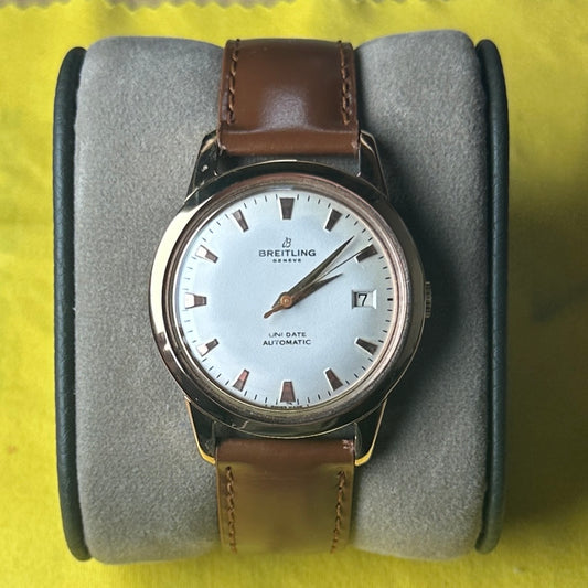 1950s Automatic Unidate Breitling Dress Watch